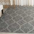 thumbnail image 2 of SAFAVIEH Kilim Josif Geometric Wool Area Rug, Grey/Dark Grey, 5' x 8', 2 of 8