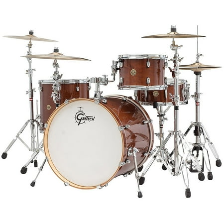 Gretsch Catalina Maple CM1 4-Piece Shell Pack w/ 22" Bass Drum - Walnut Glaze