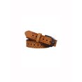thumbnail image 1 of Allegra K Women's Carved Multi-Hole Hollow Alloy Pin Buckle Belt, 1 of 5
