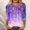 Purple, variant on EGNMCR Womens Long Sleeve T Shirts Autumn Print Casual Loose Fit Lightweight Tunic Top Comfy Crew Neck Shirts Blouses on Clearance