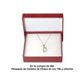 thumbnail image 3 of Collar Gargantilla Letra D Horoz Oro 10K 45cm, 3 of 4