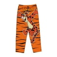 thumbnail image 4 of Tigger Women's Pajama Pants Comfy Casual Loose Sleep Bottoms Pants Drawstring Wide Leg Long Lounge Pants, 4 of 8