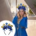 thumbnail image 1 of RuiJiao Clearance Middle Festival Decorations Colorful Headbands Holiday Party Decorations Castle Lanterns Decorative Headbands, 1 of 6