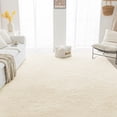 thumbnail image 2 of Sleep Zone Ultra-Soft Plush Area Rug 4×6 Feet, Beige Non-Slip Fuzzy Rug for Living Room, 2 of 8