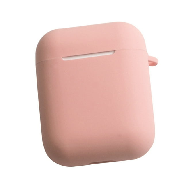 Seitruly Estuche para auriculares compatible con Bluetooth Reutilizable Desmontable Reemplazo de cubierta elástica de color sólido Reemplazo para Cables de audio/vídeo Rosado