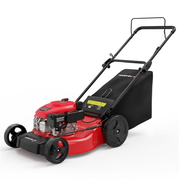 PowerSmart 21" 144CC Push Lawn Mower, with Six Cutting Heights