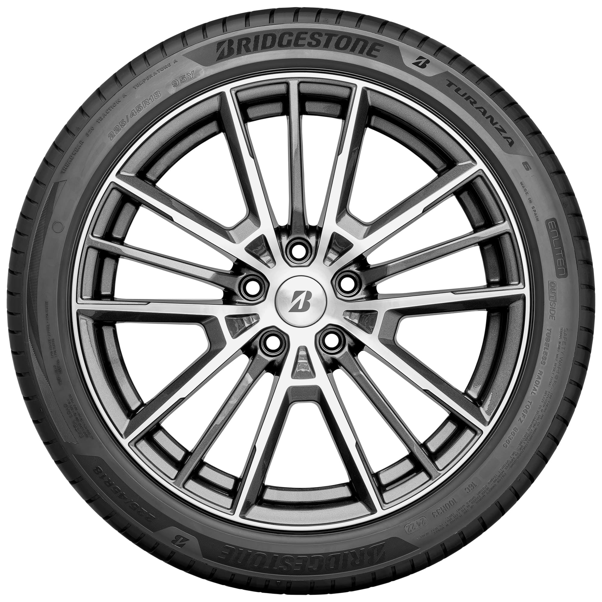 Bridgestone Turanza 6 UHP Summer 245/40R19 98Y XL Passenger Tire