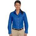 thumbnail image 2 of Harriton Chemise Oxford à Manches Longues pour Femmes avec Libération de Taches, 2 of 4