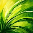 thumbnail image 6 of PIKWEEK Waterproof Resistant Fabric Round Tablecloth Palm Leaves Tropical Jungle Palm Leaves White, 6 of 8