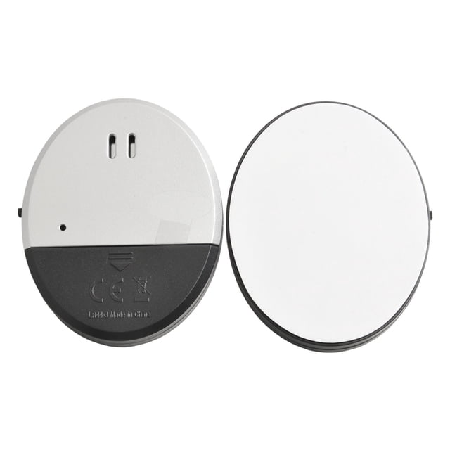 LEFU Window Vibration Alarm Sensor Ultra Slim 130dB Siren Glass Break Detector Home Security System Easy Installation No Wiring Required for Doors Windows