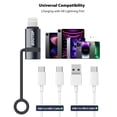thumbnail image 2 of BOUTOP [Certificado MFi] Adaptador USB C a Lightning de 3 A 36 W, adaptador USBC a Lightning compati, 2 of 6