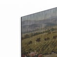 thumbnail image 2 of Luxe Metal Art 'Vineyards to Vaca Mountains' by Ellie Freudenstein, Metal Wall Art, 16"x12", 2 of 7