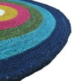 thumbnail image 4 of Gypsie Blu Hand Woven Natural Braided Jute Area Rug Multicolor Round Indoor Decorative Area Runner Online, 4 of 5