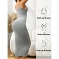 thumbnail image 4 of Athlemo Women's Shaping Full Slips Shapewear Tummy Control Dress Cami Slip Body Shaper, 4 of 7