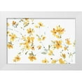 thumbnail image 1 of Audit, Lisa 18x13 White Modern Wood Framed Museum Art Print Titled - Happy Yellow 03A, 1 of 4
