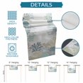 thumbnail image 6 of Ocean Coastal Table Runner 70 Inches, Beach Corals Starfish Blue Conch Blue Gray Bed Runner Dresser Scarves Tabletop for Indoor Outdoor Parties/Ceremony/Banquet, 13" x 70", 6 of 9