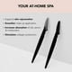 thumbnail image 3 of Dermaplaning Tool Kitsch Dermaplaner Face Razor, 12 unidades, color negro, 3 of 3
