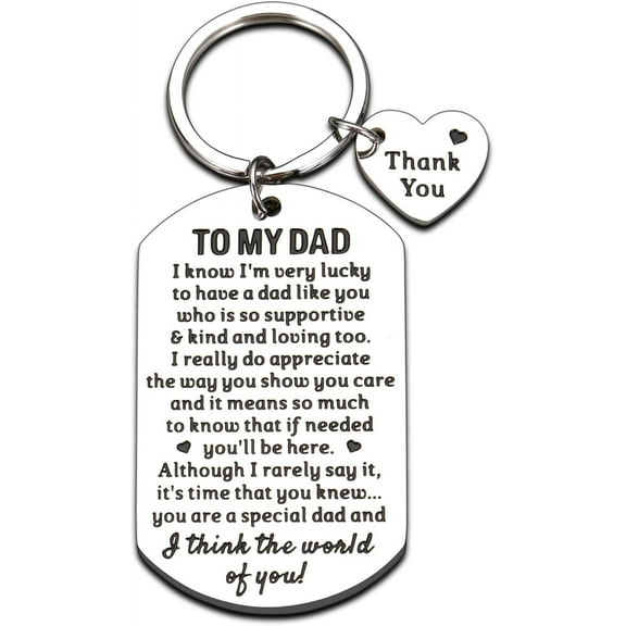 Dad Christmas Gifts for Dad Birthday Gifts from Daughter Son Kids Best Dad Ever Gifts Fathers Day Dad Gifts Thank You Gift to My Dad Keychain Daddy Bonus Step Papa New Dad-to-Be Gift Valentines