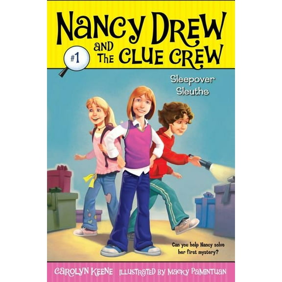 Nancy Drew & the Clue Crew Sleepover Sleuths, Book 1, (Paperback)