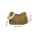 thumbnail image 3 of Feledorashia Handbag, Crossbody Bag, Vintage Style Soft Leather Large Capacity Shoulder Bag, Stylish Elegant Design Durable Material, 3 of 7
