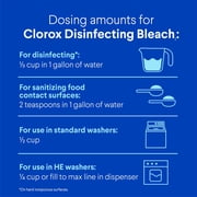 Clorox Disinfecting Liquid Bleach Cleaner, Regular Scent, 43 fl oz