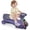 6V-Purple, variant on East doll 6V Electric Wiggle Car, Ride on Toys for Toddlers Ages 3+, Electric Car for Kids, Toddler Car, 2 Speed, Flashing Wheels, Bluetooth, Kid Ride on Car, 2.8-4.1 Mph, Pink