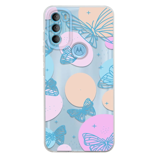 Funda InstaCase para Moto G71 5G Mariposas con Manchas Uso Rudo