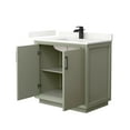 thumbnail image 2 of Wyndham Collection WCF414136SLGWQUNSMXX Strada 36" Free Standing Single Basin Vanity Set -, 2 of 7
