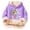 Swt 263# Purple, variant on WAYUTE Sweatshirts for Girls and Boys Lined Hoodie Soft Warm Pullover with Print Kids Casual Sweatshirt for Outdoor Activities Play
