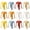 18.1" Height, variant on ICEEIF 6 Pack 18.1" Plastic Stackable School Stools, Colorful Nesting Backless Seating for Classroom, Home & Office