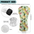 thumbnail image 6 of Yuyamidu Pineapple Lemon Golf Club Head Covers for Women Hibiscus Golf Accessories Waterproof PU Leather for Woods and Driver Fairway Hybrids, 6 of 7