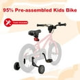 thumbnail image 6 of Costway 14-Inch Kid’s Bike for 3-5 Years Old with Adjustable Saddle & Anti-slip Handlebar Red, 6 of 9