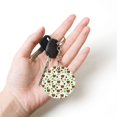 thumbnail image 5 of Naloa Cute Bear Print Round Keychain Keychain Key Ring, Key Tag, Key Chain Bulk for Gift Accessories (Round), 5 of 7