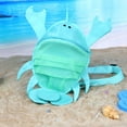 Cartoon Lobster Shape Kids Beach Bag Breathable Mesh Design Toys Shell