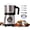 Black, variant on Electric for Kitchen - 500W Grain Mill with 3 Stainless Steel , Versatile for Coffee, Grinding Spices, Bean, Grains, Nuts (Black)