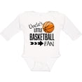 thumbnail image 3 of Inktastic Uncle's Little Basketball Fan Boys or Girls Long Sleeve Baby Bodysuit, 3 of 5