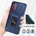 thumbnail image 4 of Funda para GANGXUN Samsung Galaxy A15 5G - Soporte metálico, Función magnética, Azul, 4 of 5