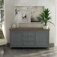 thumbnail image 3 of Anderson Teak Chenon Sideboard - Grey & Brown, 3 of 9