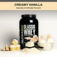 thumbnail image 4 of NutraBio Classic Whey Protein Powder- 25G of Protein Per Scoop - Full-Spectrum Amino Acid Profile - No Fillers, Artificial Colors, Preservatives - Low Glycemic Index - Creamy Vanilla, 2 Pounds, 4 of 7