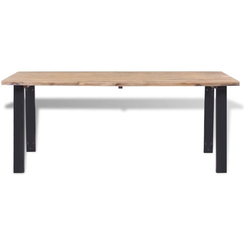 Lowestbest Solid Wood Dining Room Table, Rectangle Kitchen Dinner Table Lowestbest Solid Wood Dining Room Table, Rectangle Kitchen Dinner Table