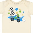 thumbnail image 4 of Inktastic Happy 1st Birthday Blue Racing Car Boys or Girls Baby Bodysuit, 4 of 5
