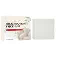 thumbnail image 1 of Xihbxyly Jabón de Leche de Seda, Barra Reparadora con Proteína de Seda Natural, Jabón Limpiador Suave con Control de Grasa, Barra Hidratante y Suavizante con Extracto de Leche, Multiusos para Rostro, 1 of 5