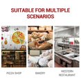 thumbnail image 5 of Pizza Shovel Wall Rack Brushed Stainless Steel Pizza Peel Rack Wall Mounted Hanger Heavy Duty Pizza, 5 of 5