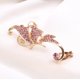 thumbnail image 3 of Pendientes para mujer, Regalos para mujer Pendientes de diamantes Pendientes Pendientes de clip para las orejas Pendientes Pendientes para mujer Lima de uñas, 3 of 5