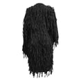 thumbnail image 5 of HAPIMO Women's Knitted Tassels Cardigan Solid Color Open Front Long Sleeve Spring Elegant Casual Party Trendy Black L, 5 of 5