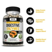 Digestive Enzymes w/ Prebiotic & Probiotics, Gas, Constipation & Bloating Relief 60 Capsules