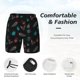 thumbnail image 3 of Fotbe Colorful Insect Traje de Baño para Hombre – Shorts de Natación de Secado Rápido con Forro y Bolsillos-X-Large, 3 of 6