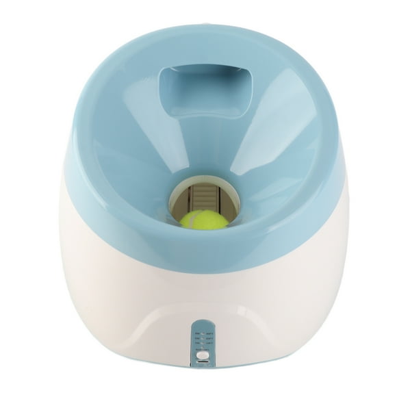 Lanzador de Pelota de Perro Auticó de Perros Con 3 Bolas Lanzador de Pelota de Tenis Interactivo para Pet Machine Pet Ball Machine para Interiores/Outdoors Playing