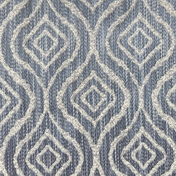 Decora Furnishings Diadem Maze Design Jacquard Material Polyester-Cotton Fabric Blend for Upholstery, Chair, Window Treatment, Craft - Width 54 inches - Fabric by The Yard (Bird Gray)