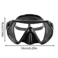 thumbnail image 2 of Fokuz Dive For Wide Field Comfortable Silicone Sealing Fog Lens With Soft For Water Sports And Training, 2 of 5